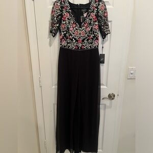 Sequin Black Jumpsuit